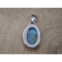 Echt zilveren hanger met Shattuckiet 